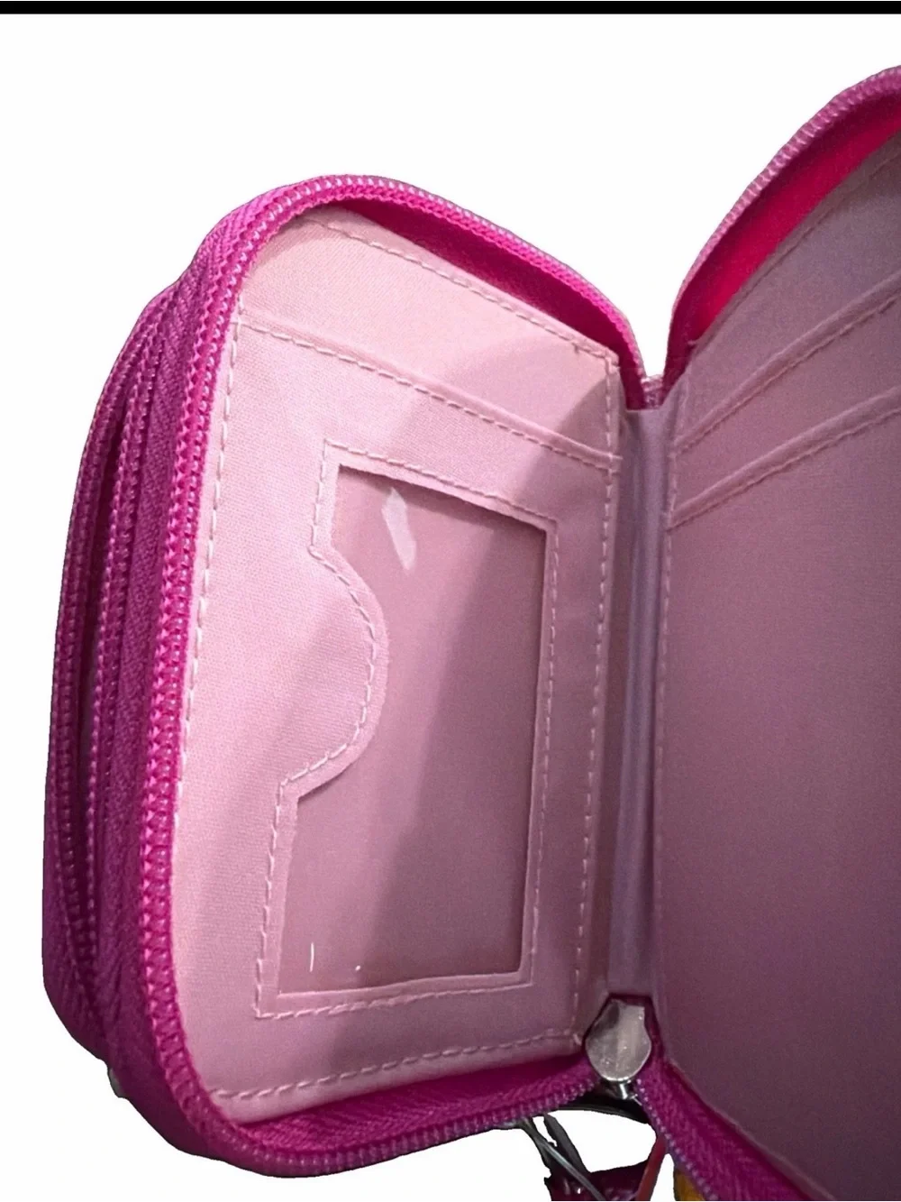 Care Bears Pink Rainbow Zip Wallet